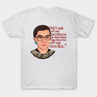 Ruth Bater Ginsburg Quote T-Shirt